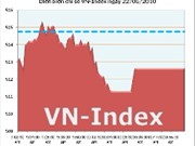 Bóng đá anh, ngoại hạng anh, lịch thi đấu euro 2012, Ngày 22/6: VN-Index giảm sau 4 phiên tăng liên tiếp 